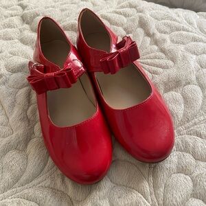 Elephantito Red Kids Shoes with Bow